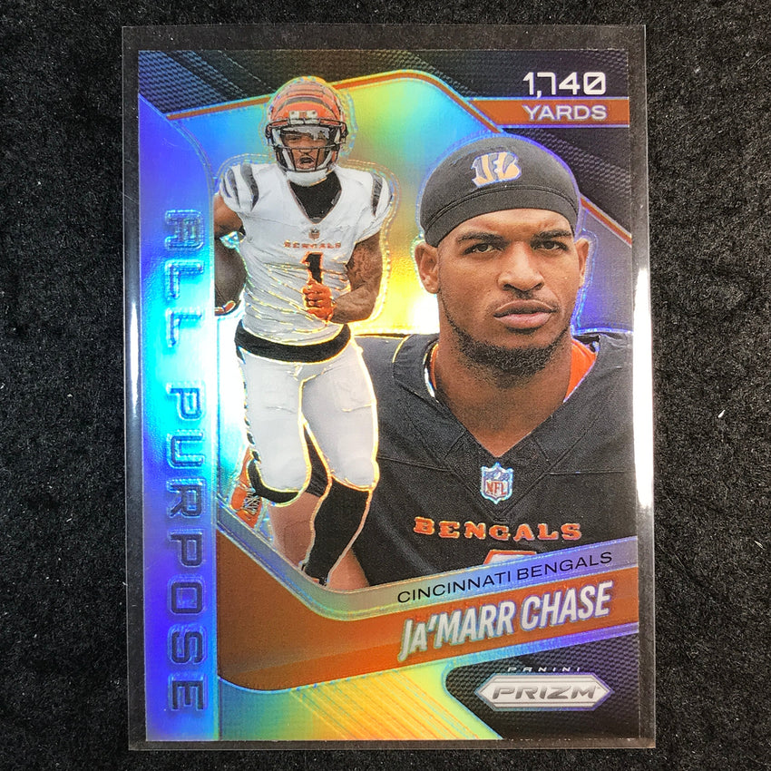 2025 Prizm Football JA'MARR CHASE All Purpose Prizms Silver #5