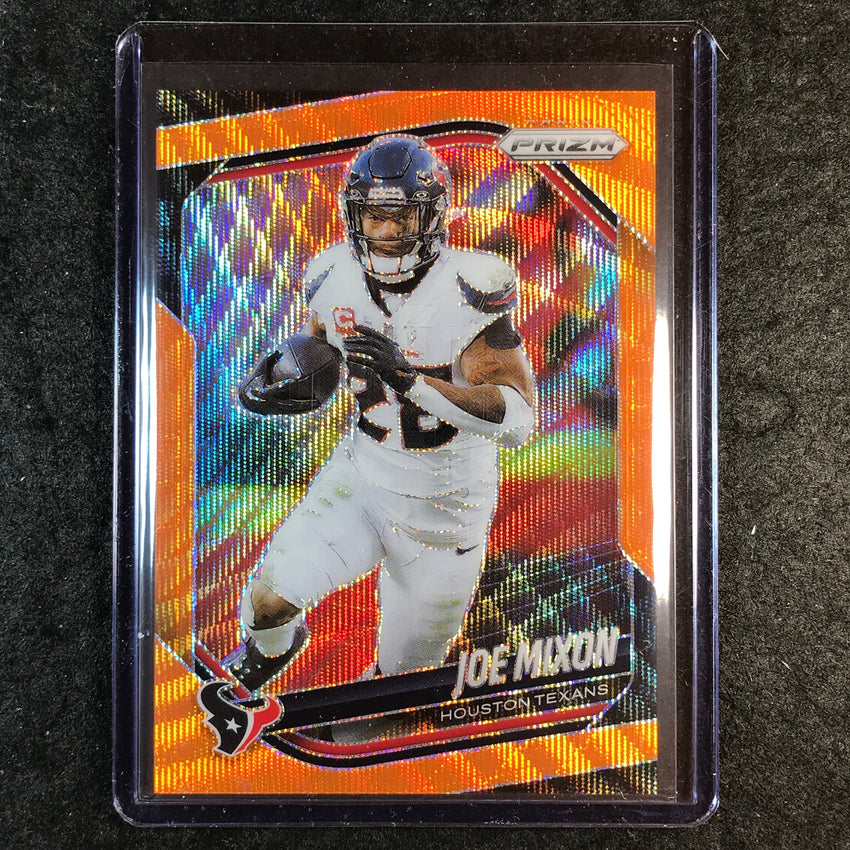 2025 Prizm Football JOE MIXON Base Orange Wave 4/65 #109