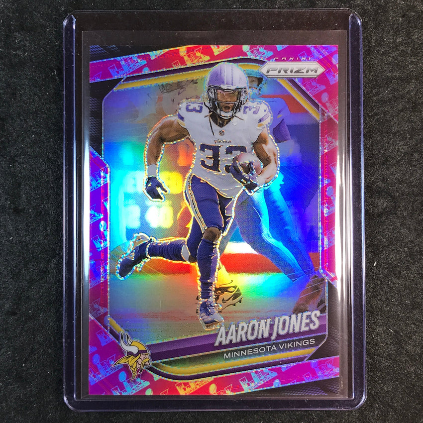 2025 Prizm Football AARON JONES Super Bowl LX 43/60 #7