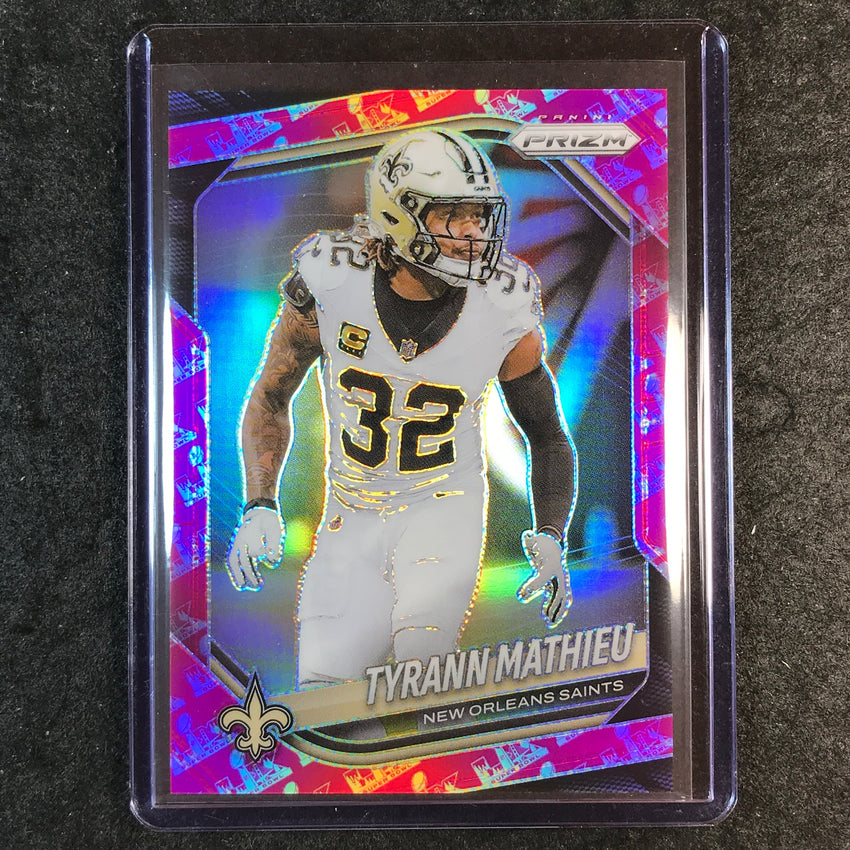 2025 Prizm Football TYRANN MATHIEU Super Bowl LX 15/60 #196