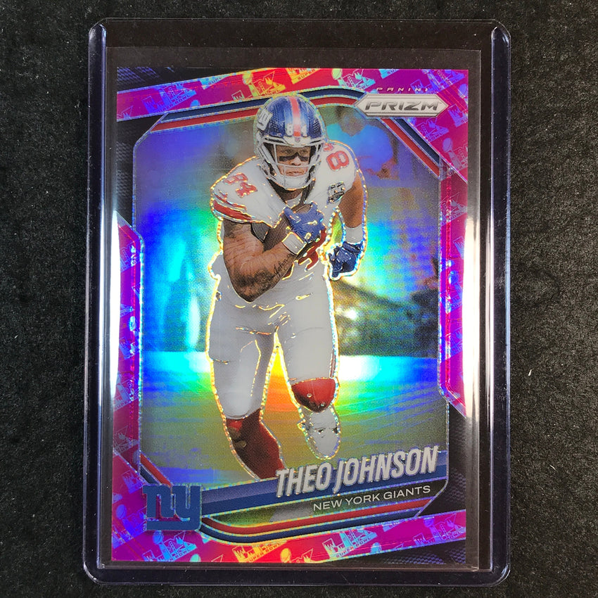 2025 Prizm Football THEO JOHNSON Super Bowl LX 19/60 #211