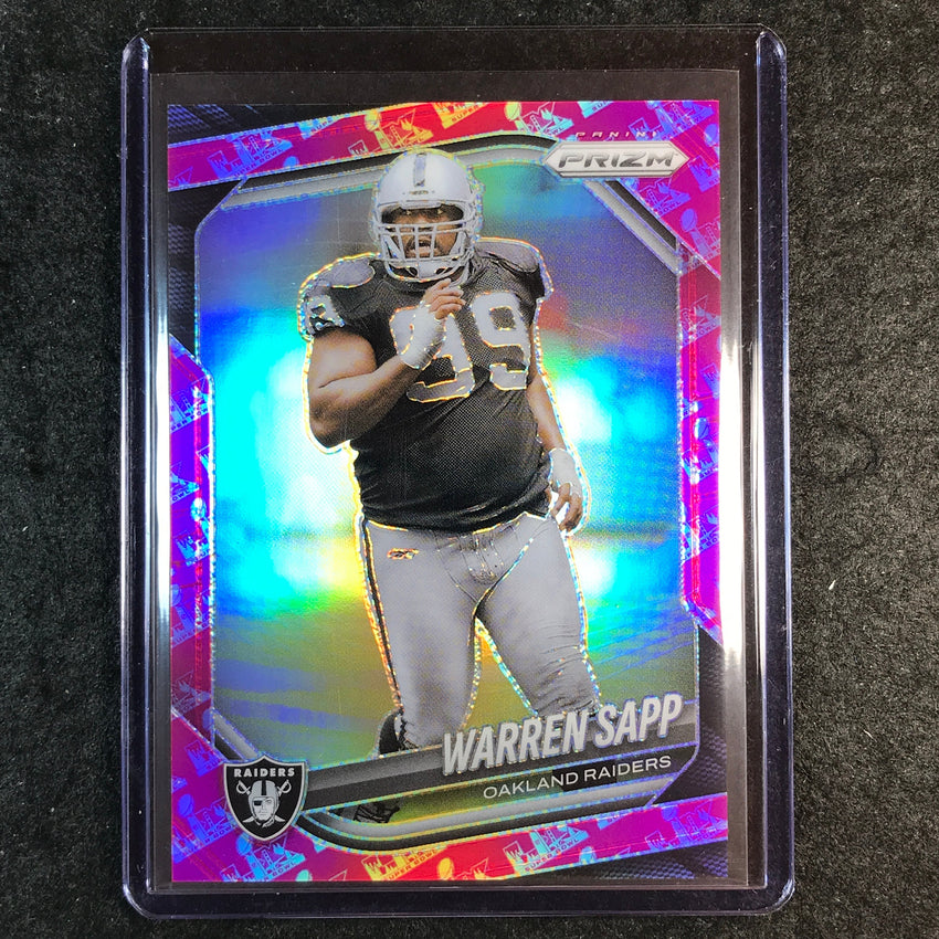 2025 Prizm Football WARREN SAPP Super Bowl LX 32/60 #212