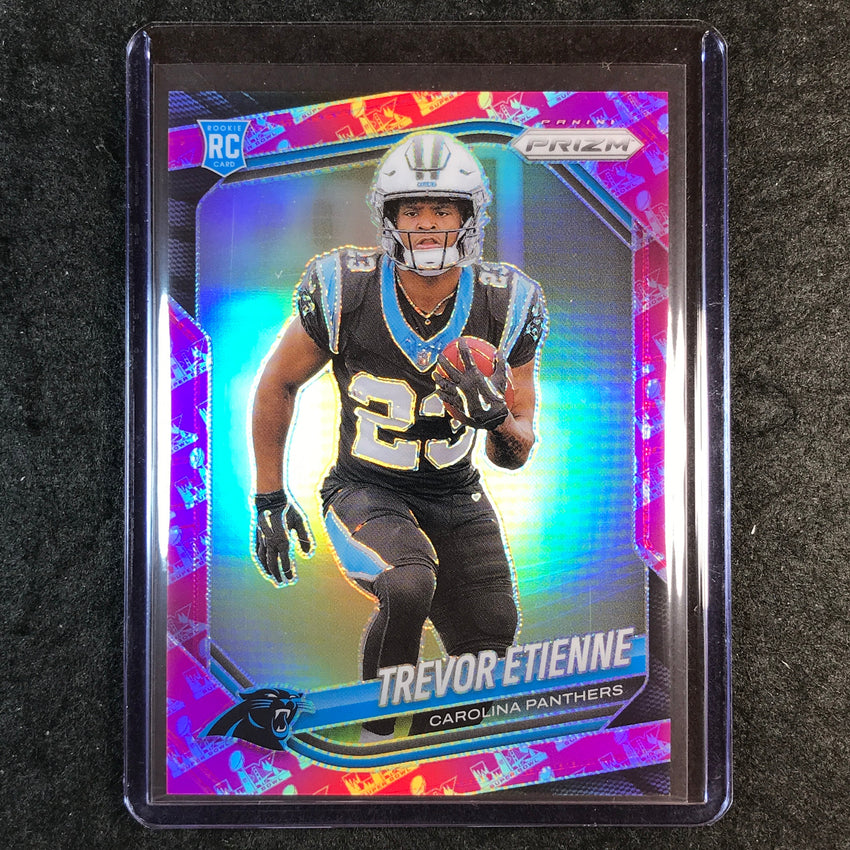 2025 Prizm Football TREVOR ETIENNE Rookie Super Bowl LX 43/60 #345