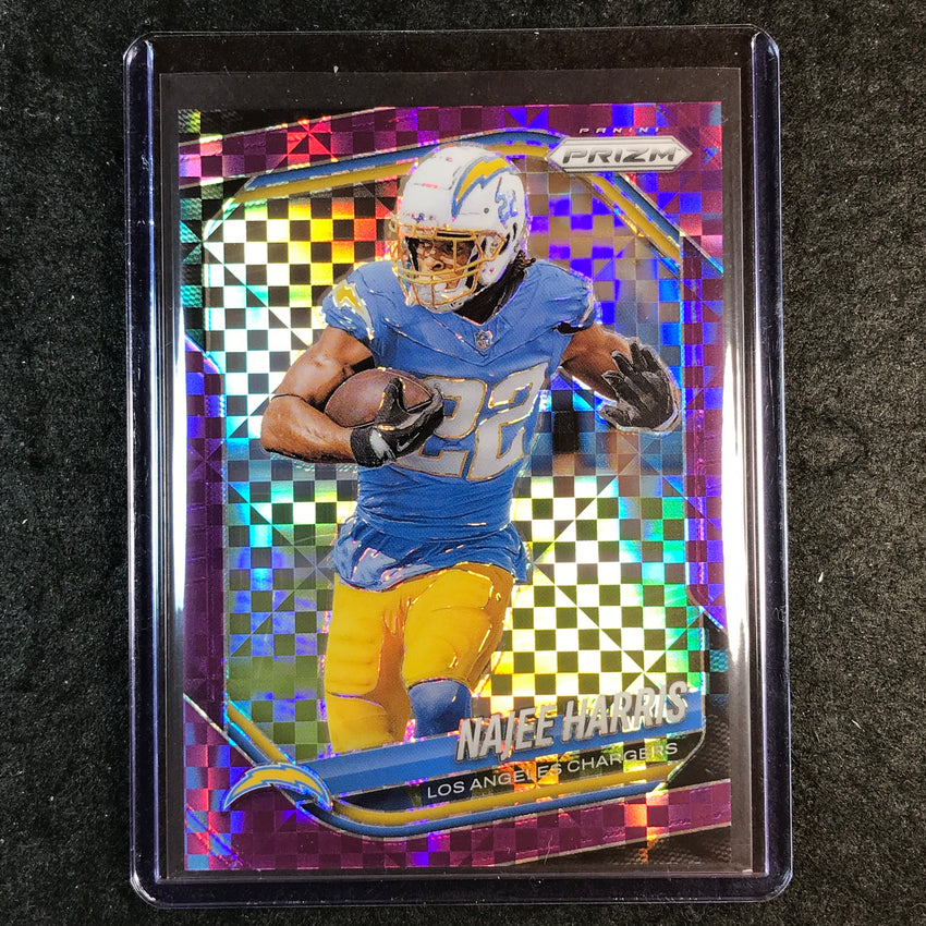 2025 Prizm Football NAJEE HARRIS Base Purple Power 43/49 #32