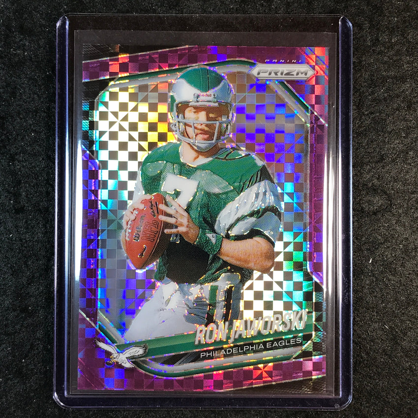 2025 Prizm Football RON JAWORSKI Base Purple Power 3/49 #207