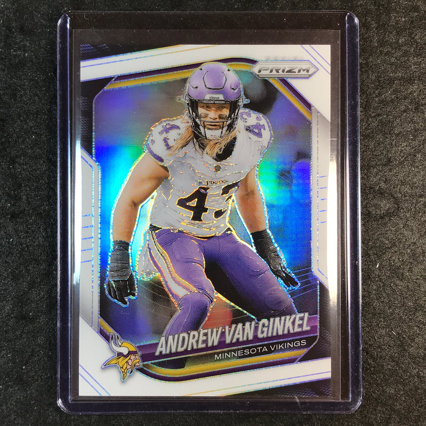 2025 Prizm Football ANDREW VAN GINKEL Base White 13/35 #63