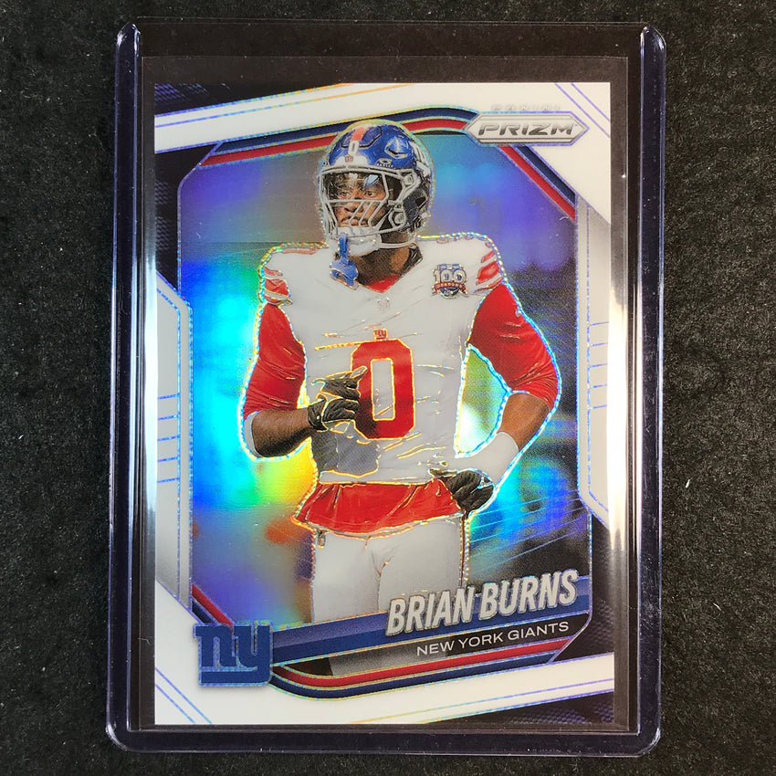 2025 Prizm Football BRIAN BURNS Base White 7/35 #147