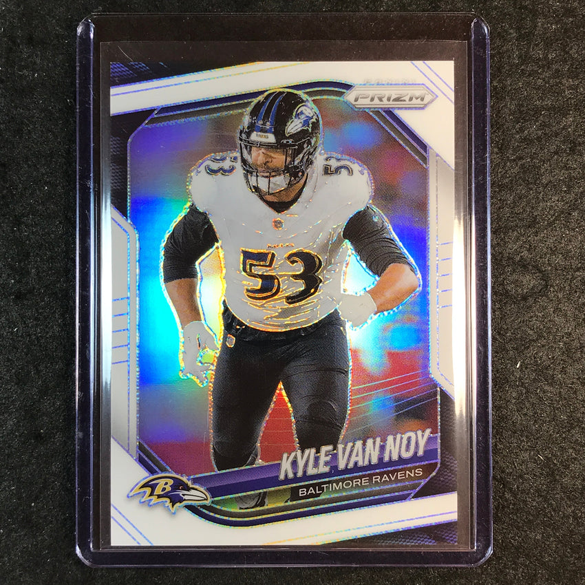 2025 Prizm Football KYLE VAN NOY Base White 23/35 #246