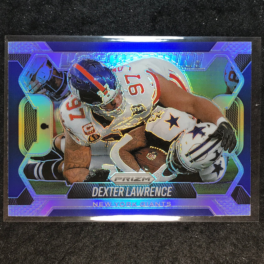 2025 Prizm Football DEXTER LAWRENCE Lockdown! Prizms Silver #3