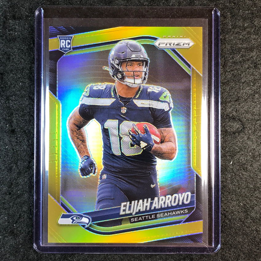 2025 Prizm Football ELIJAH ARROYO Rookie Base Gold 7/10 #309