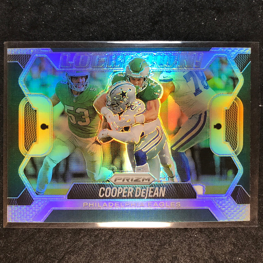 2025 Prizm Football COOPER DEJEAN Lockdown! Prizms Silver #5