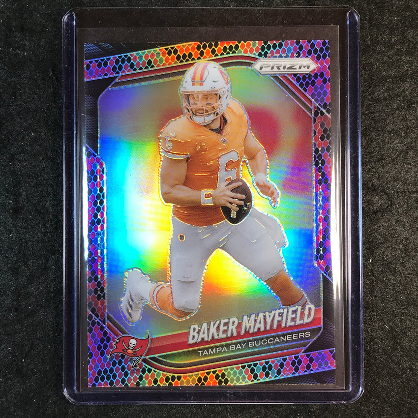 2025 Prizm Football BAKER MAYFIELD Base Snakeskin SSP #283