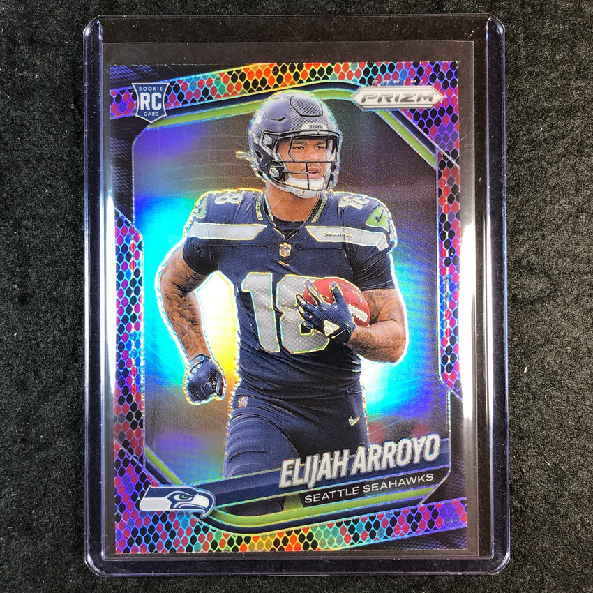 2025 Prizm Football ELIJAH ARROYO Rookie Base Snakeskin SSP #309