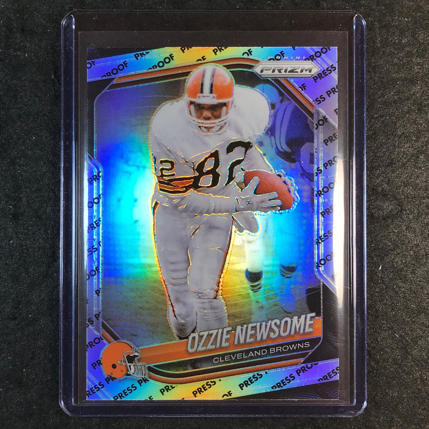 2025 Prizm Football OZZIE NEWSOME Base Press Proof SSP #60