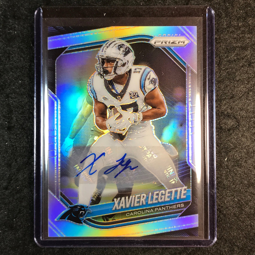 2025 Prizm Football XAVIER LEGETTE Base Auto Silver #118