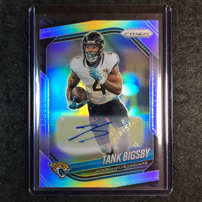 2025 Prizm Football TANK BIGSBY Base Auto Silver #175