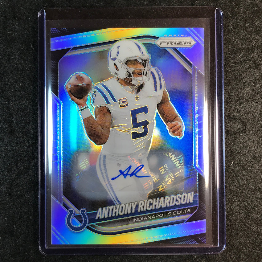 2025 Prizm Football ANTHONY RICHARDSON Base Auto Silver #193