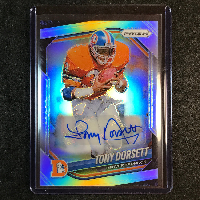 2025 Prizm Football TONY DORSETT Base Auto Silver #260