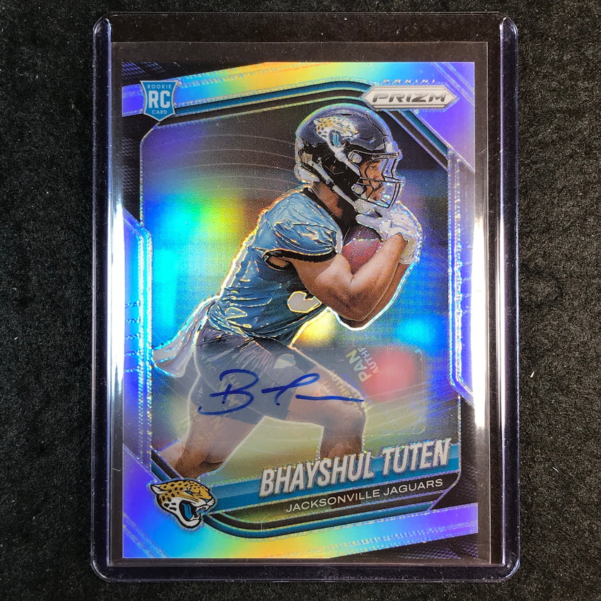 2025 Prizm Football BAHAYSHUL TUTEN Base Rookie Auto Silver #305