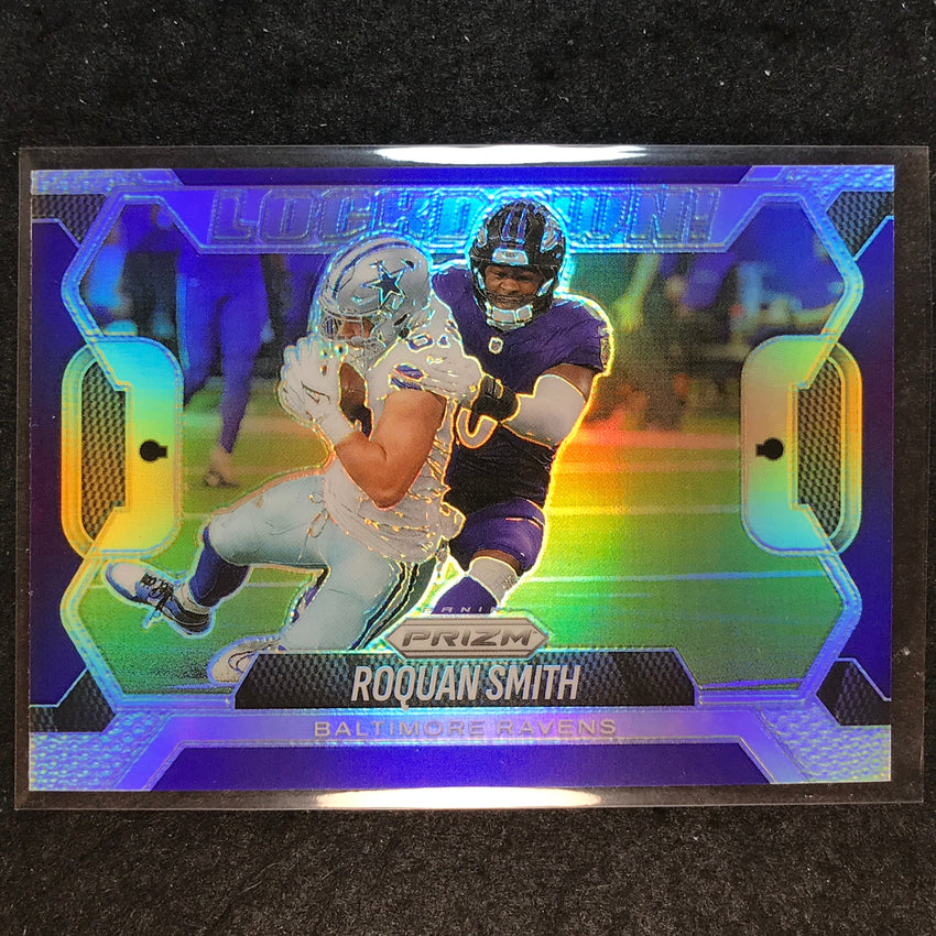 2025 Prizm Football ROQUAN SMITH Lockdown! Prizms Silver #8
