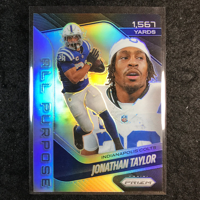 2025 Prizm Football JONATHAN TAYLOR All Purpose Prizms Silver #7