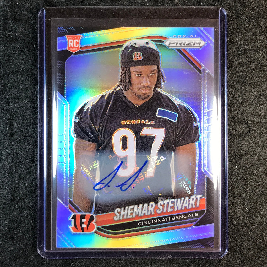 2025 Prizm Football SHEMAR STEWART Base Rookie Auto Silver #344