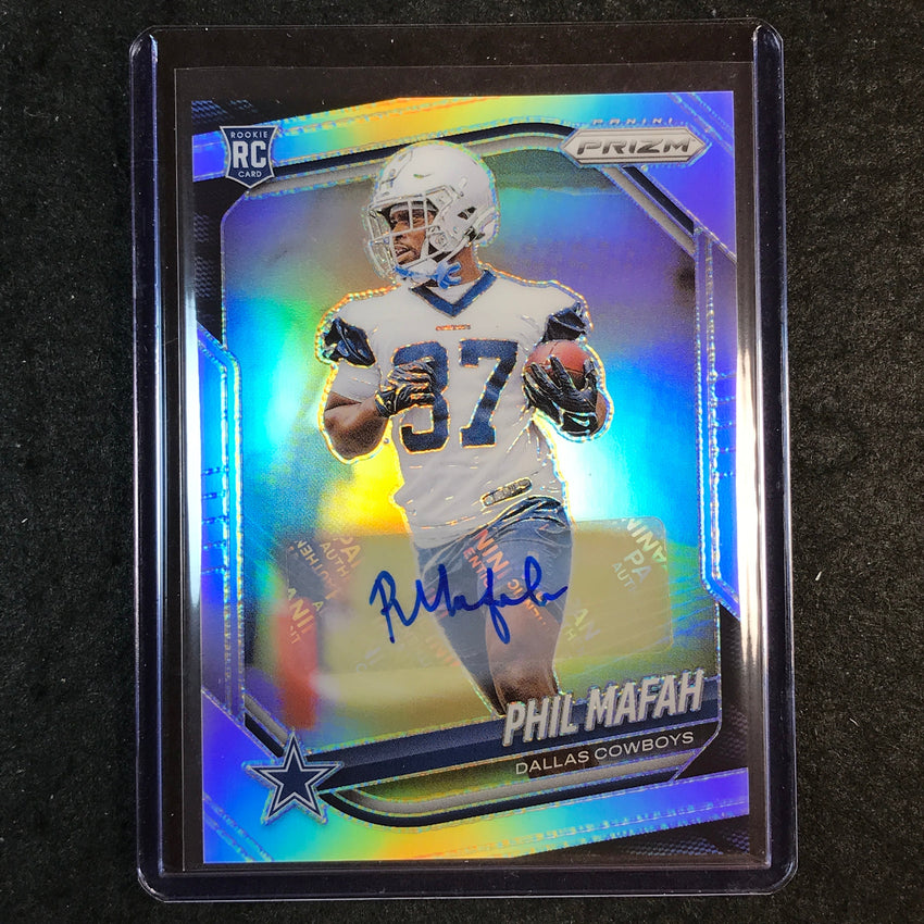 2025 Prizm Football PHIL MAFAH Base Rookie Auto Silver #378