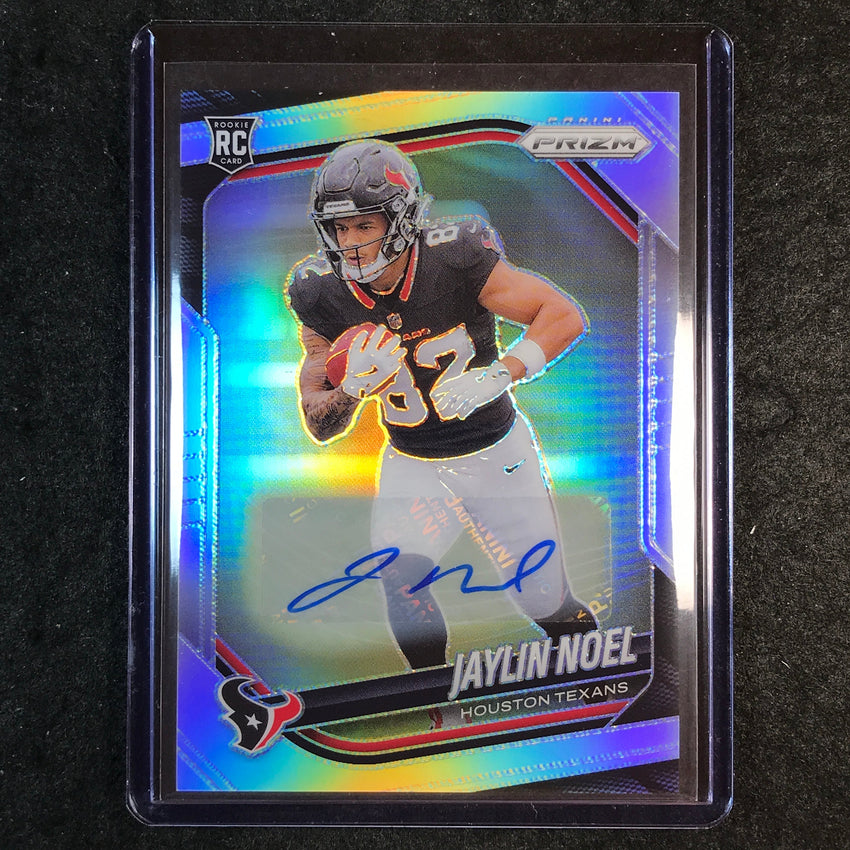 2025 Prizm Football JAYLIN NOEL Base Rookie Auto Silver #386 (A)