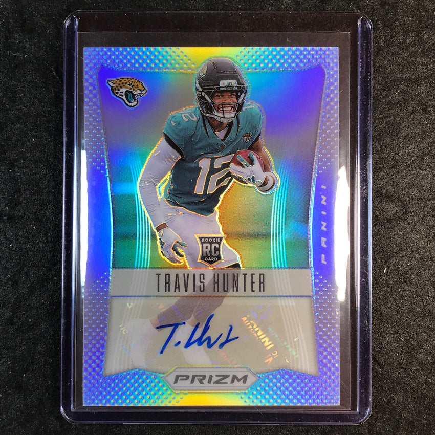 2025 Prizm Football TRAVIS HUNTER Retro 2012 Rookie Auto Silver 10/149
