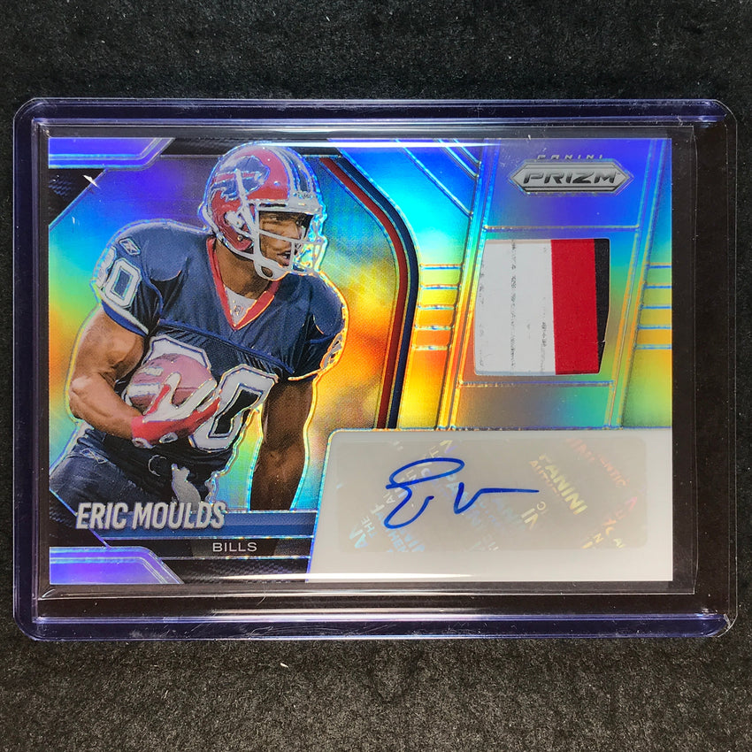 2025 Prizm Football ERIC MOULDS Patch Autograph Silver 73/99
