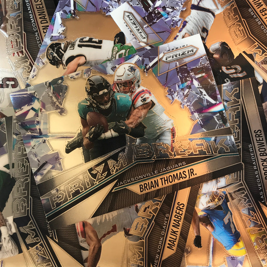 2025 Prizm Football CALEB WILLIAMS Prizm Break Base #3