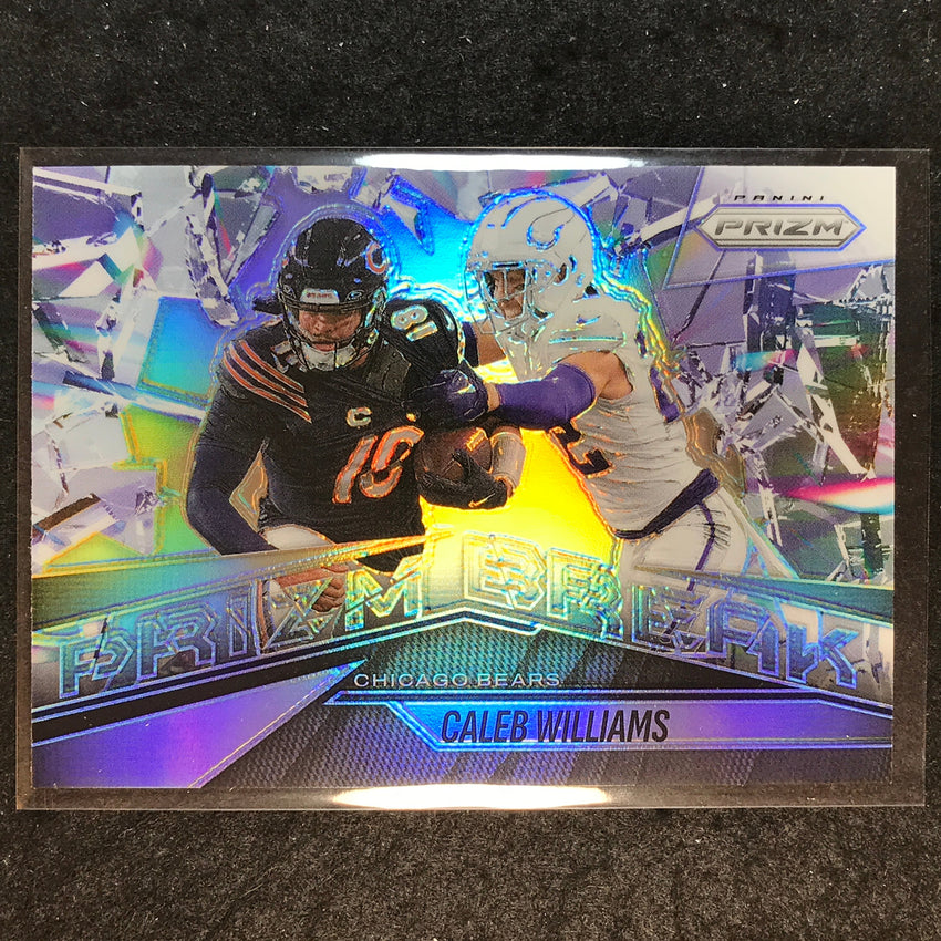 2025 Prizm Football CALEB WILLIAMS Prizm Break Silver #3