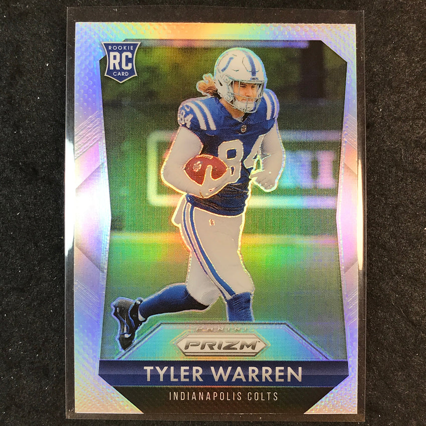 2025 Prizm Football TYLER WARREN Prizm Flashback Rookie Silver #6
