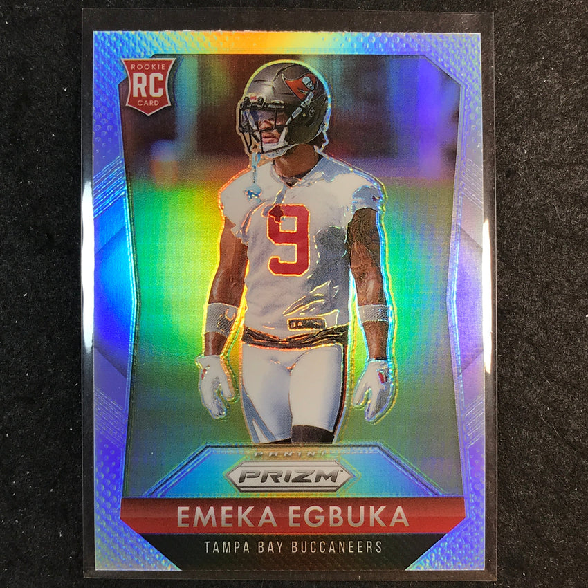 2025 Prizm Football EMEKA EGBUKA Prizm Flashback Rookie Silver #7