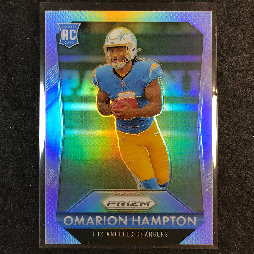 2025 Prizm Football OMARION HAMPTON Prizm Flashback Rookie Silver #9