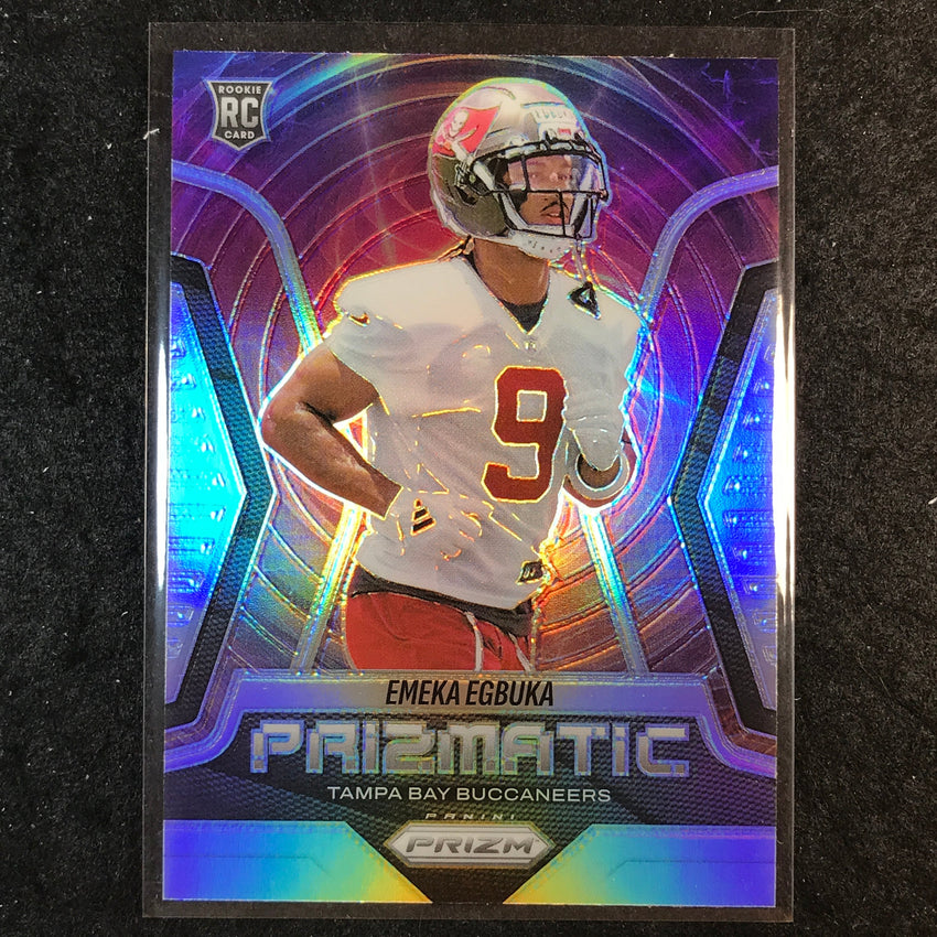 2025 Prizm Football EMEKA EGBUKA Prizmatic Rookie Silver #13
