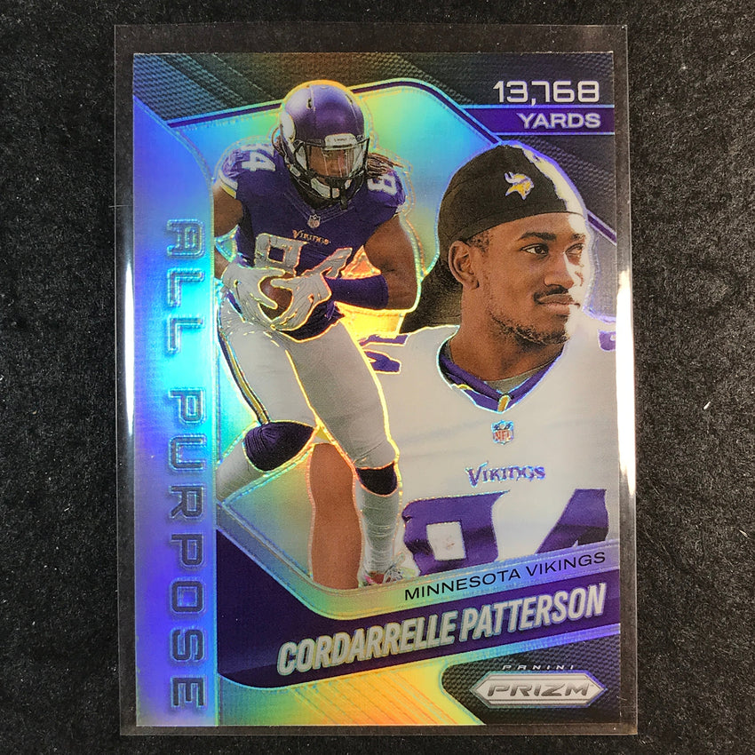 2025 Prizm Football CORDARRELLE PATTERSON All Purpose Prizms Silver #14