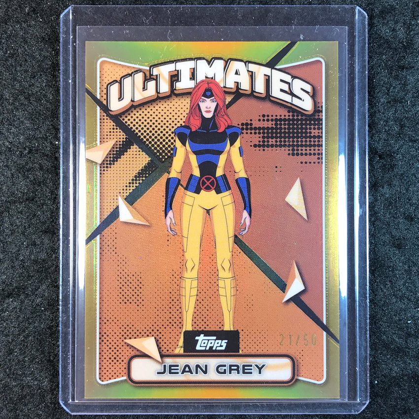 2025 Topps Finest X-Men '97 JEAN GREY Ultimates Common Gold 21/50 #2