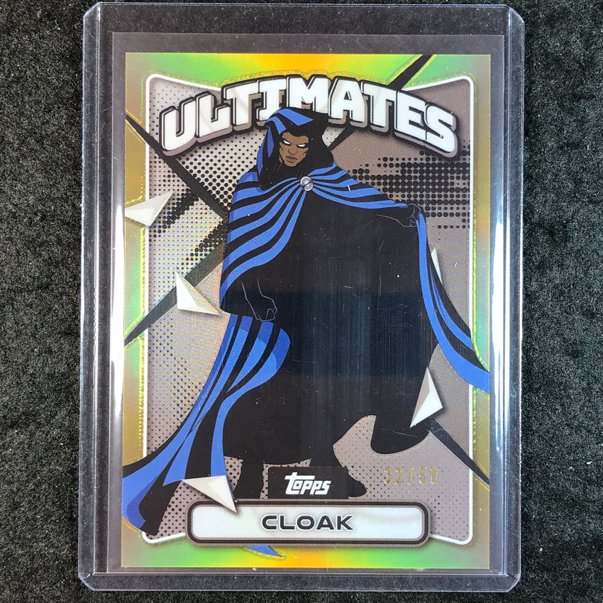 2025 Topps Finest X-Men '97 CLOAK Ultimates Uncommon Gold 32/50 #59