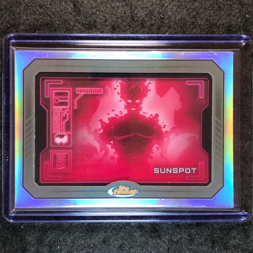 2025 Topps Finest X-Men '97 SUNSPOT Sentinels' Scan SP #11