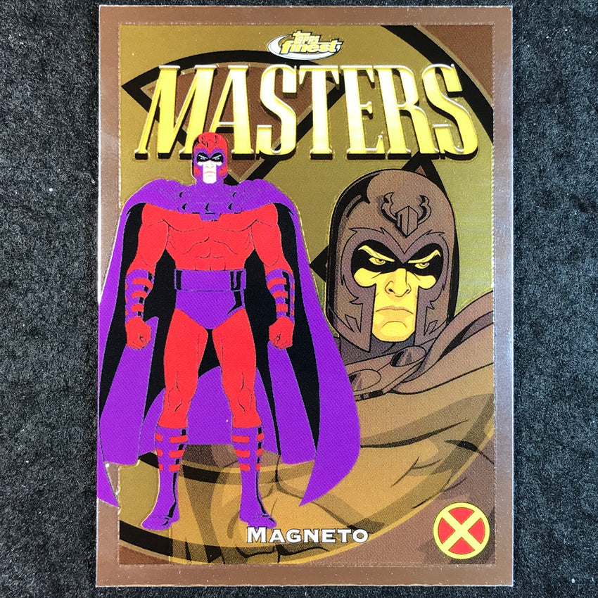 2025 Topps Finest X-Men '97 MAGNETO Base Masters Rare Gold #86