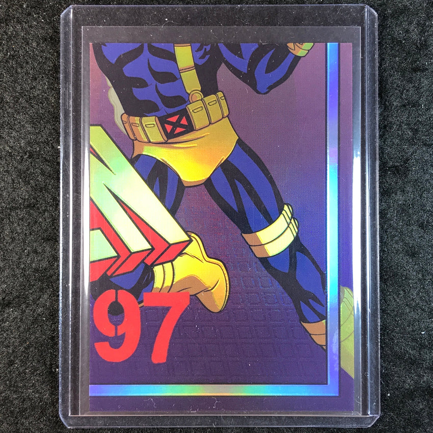 2025 Topps Finest X-Men '97 CYCLOPS Da Nanana Naa SSP #9