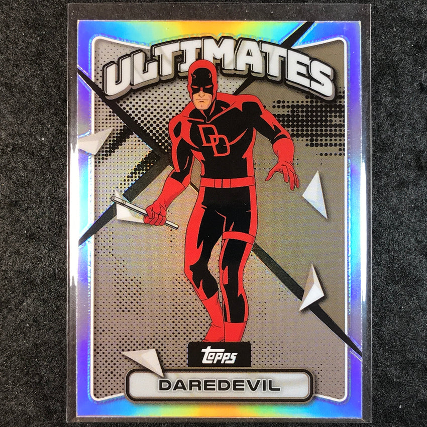 2025 Topps Finest X-Men '97 DAREDEVIL Ultimates Uncommon Silver Refractor #53