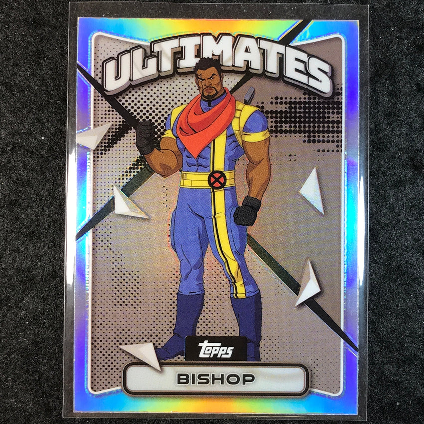 2025 Topps Finest X-Men '97 BISHOP Ultimates Uncommon Silver Refractor #54