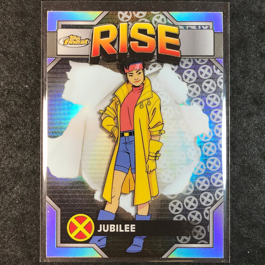 2025 Topps Finest X-Men '97 JUBILEE Rise Uncommon Silver Refractor #63