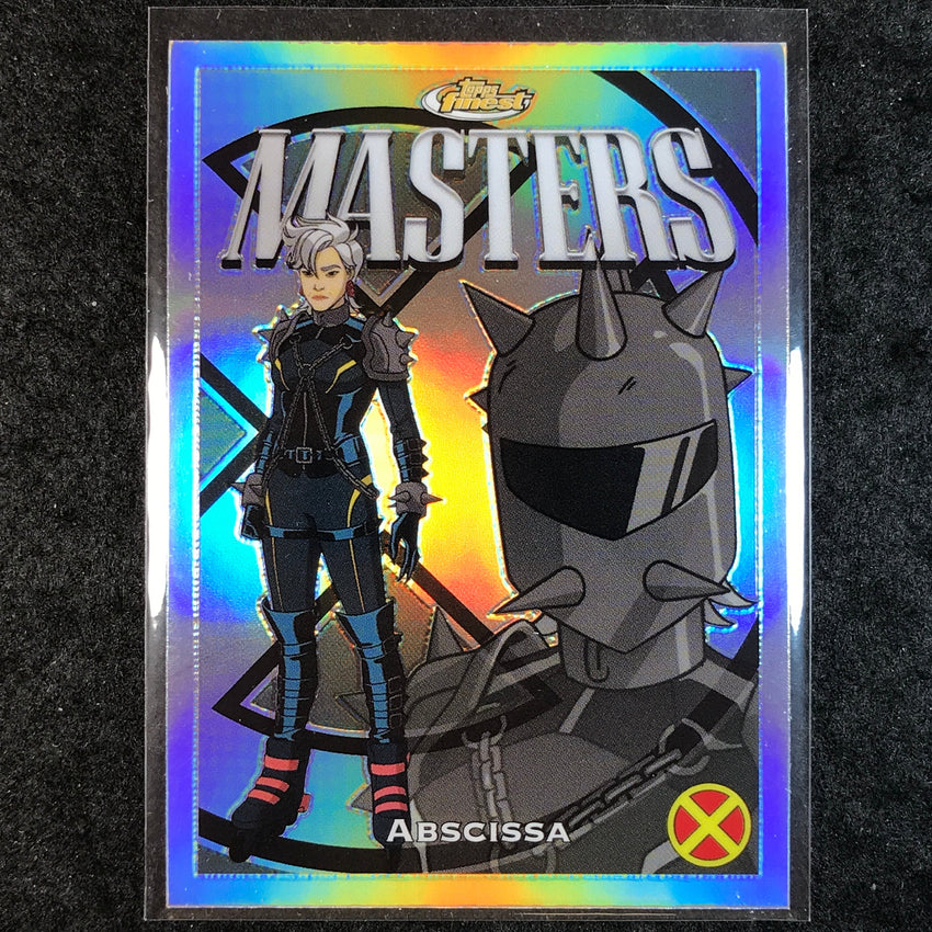 2025 Topps Finest X-Men '97 ABSCISSA Masters Uncommon Silver Refractor #65