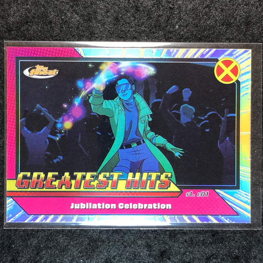 2025 Topps Finest X-Men '97 JUBILATION CELEBRATION Greatest Hits #2