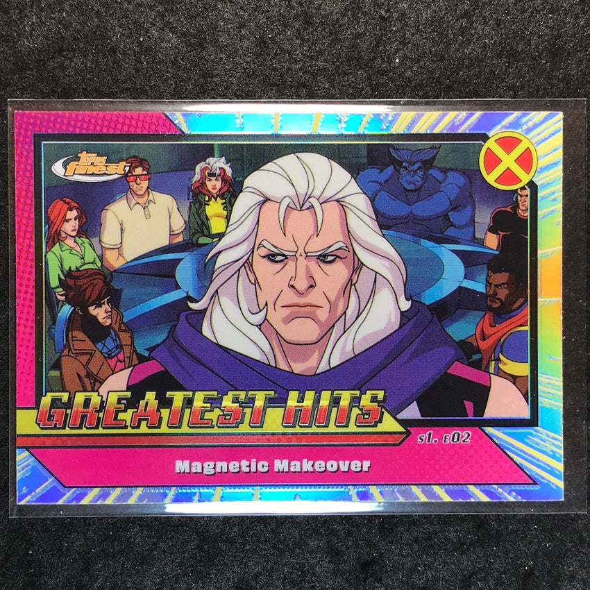 2025 Topps Finest X-Men '97 MAGNETIC MAKEOVER Greatest Hits #4