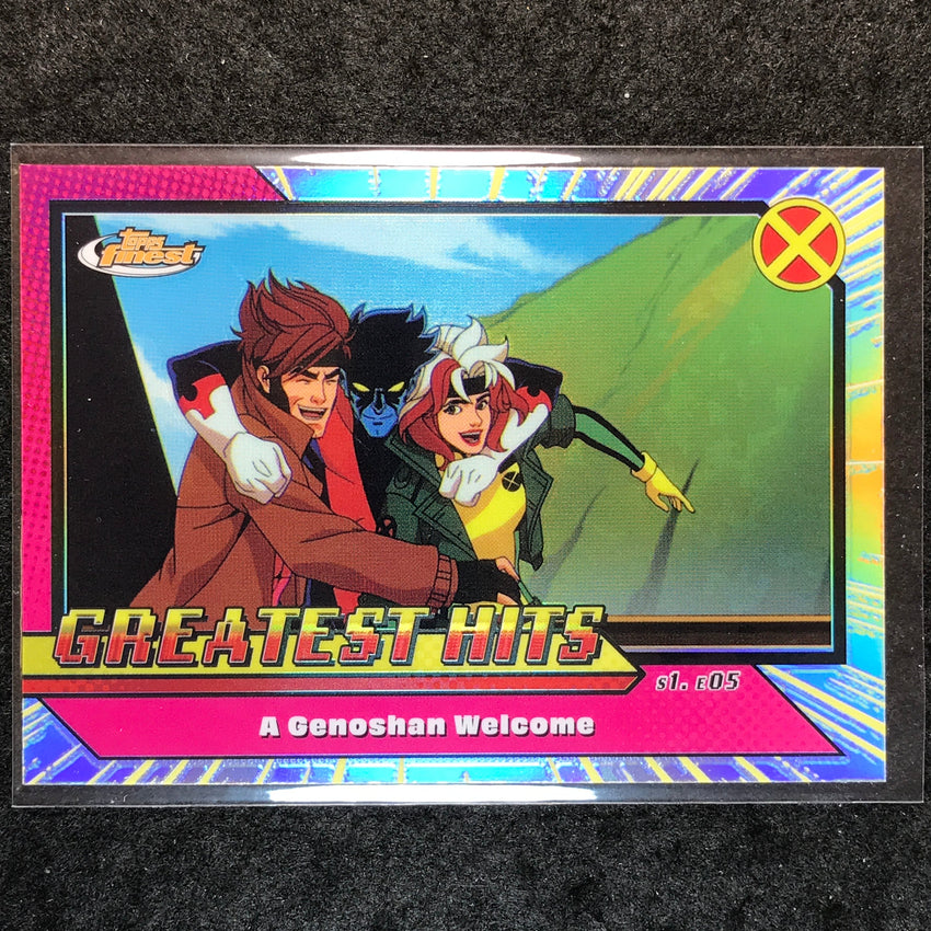 2025 Topps Finest X-Men '97 A GENOSHAN WELCOME Greatest Hits #7