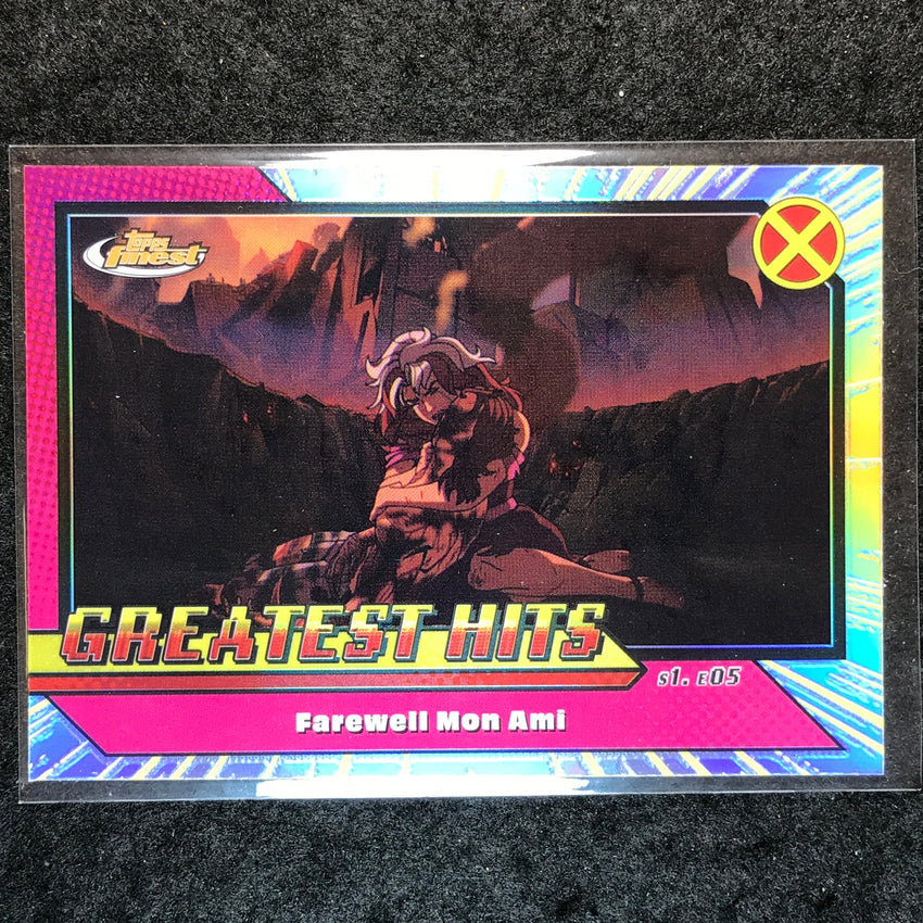 2025 Topps Finest X-Men '97 FAREWELL MON AMI Greatest Hits #9